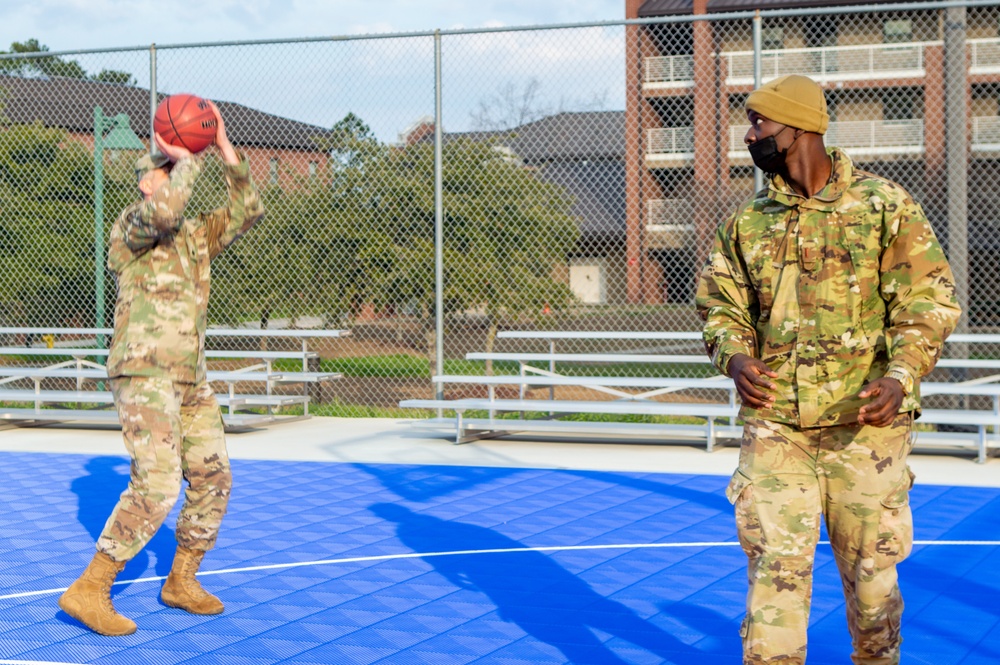 Team Pope Opens New Basketball Courts with Ribbon Cutting, Tournament