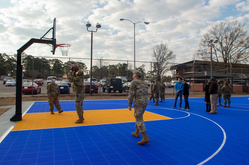 Team Pope Opens New Basketball Courts with Ribbon Cutting, Tournament