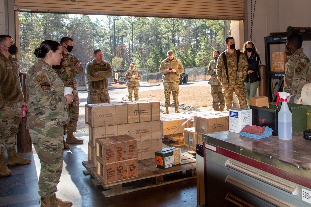 Emerge Pope visits 43rd Air Base Squadron