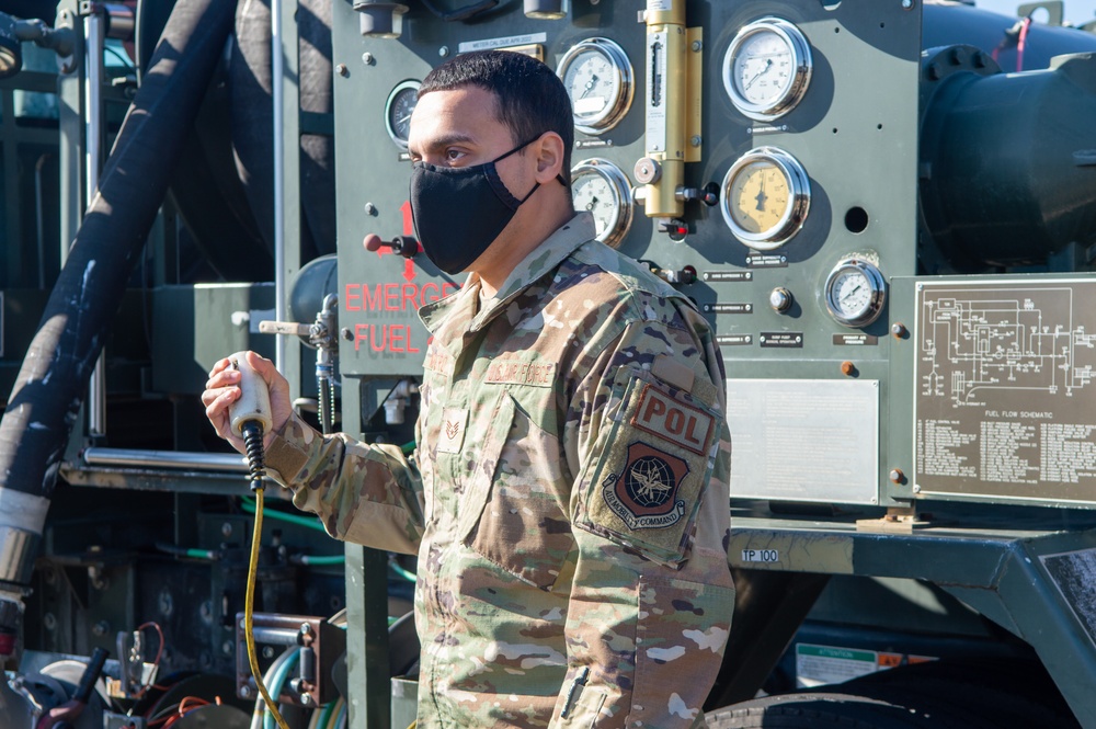 Emerge Pope visits 43rd Air Base Squadron