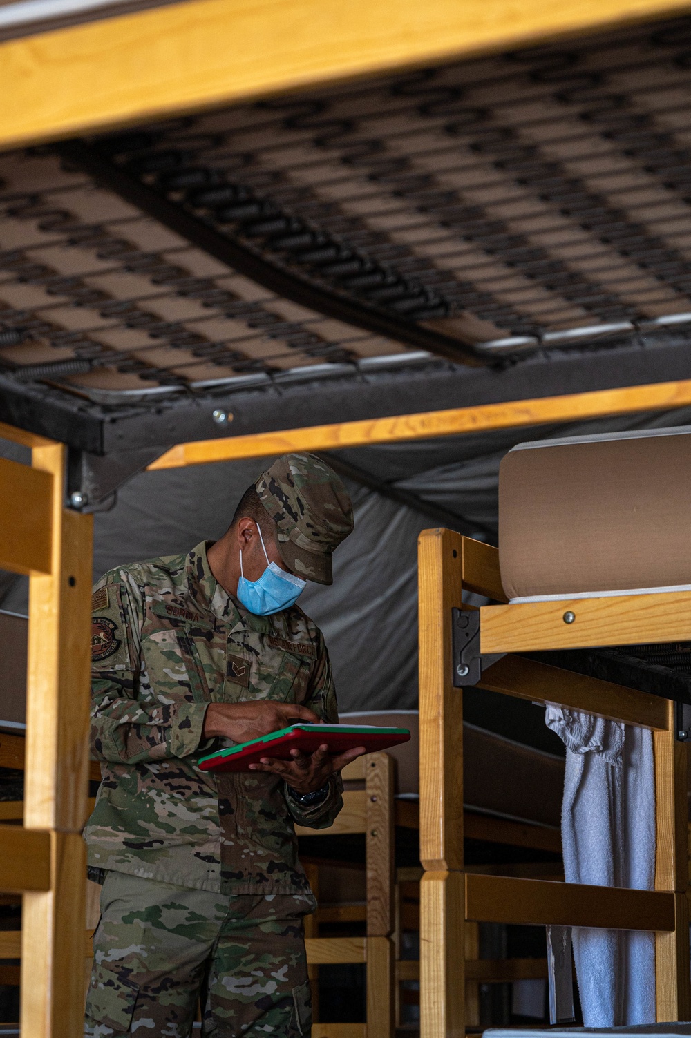 Counting sheep…and airmen: 386th Force Support Squadron tallies beds daily