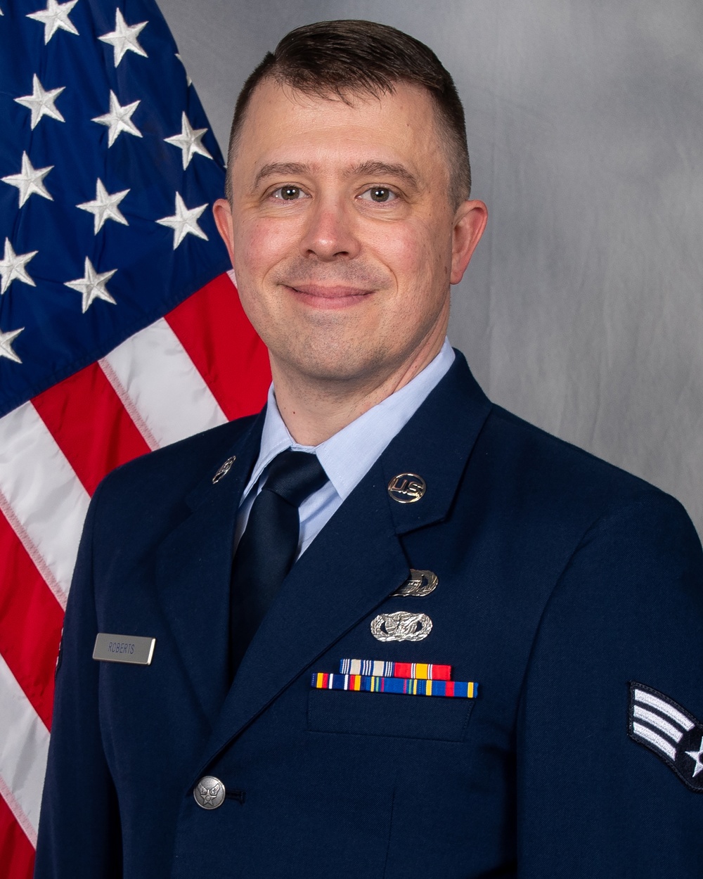 Official Air Force photo for Senior Airman Nathan Roberts