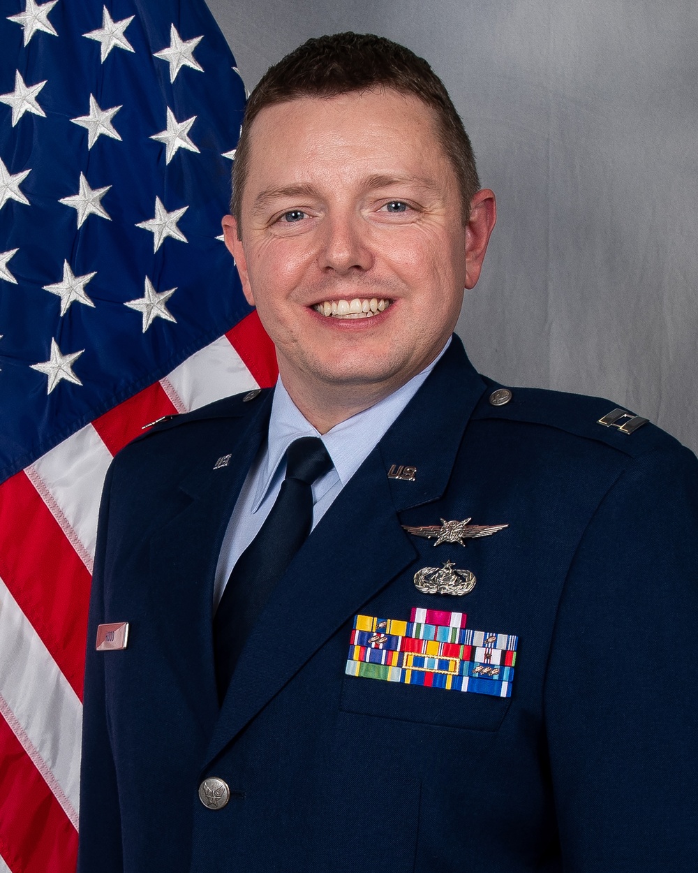 Official Air Force photo for Capt. David Hood