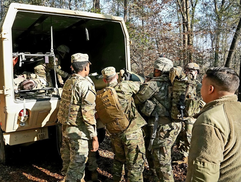 Martin Army Community Hospital Medics train for Combat