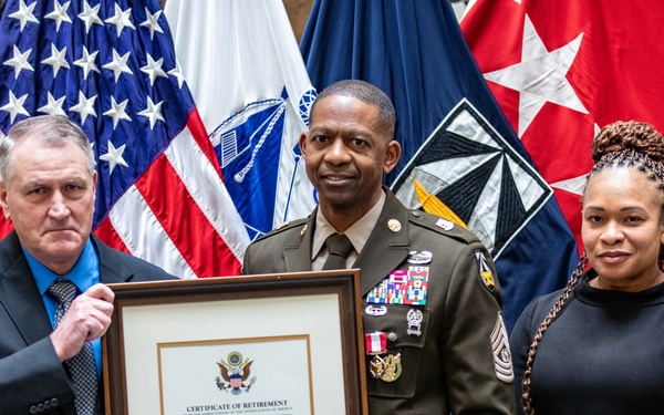 Former III Armored Corps Command Sgt. Maj. retires after more than 33 years in service