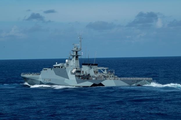 USS Sampson DIVTAC Exercises