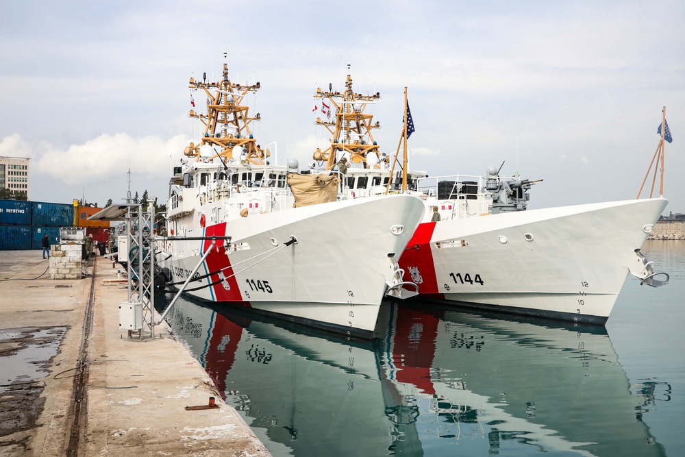 U.S. Coast Guard Cutters Visit Lebanon for Bilateral Exchanges