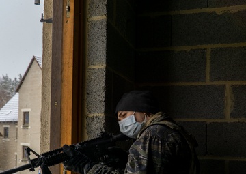 USAR medics assist front-line and aid station during Allied Spirit '22