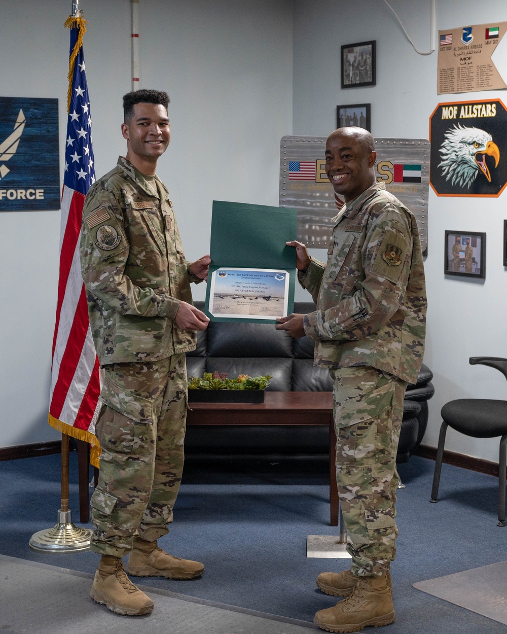 Warfighter of the Week - Staff Sgt. Dvonte Washburn