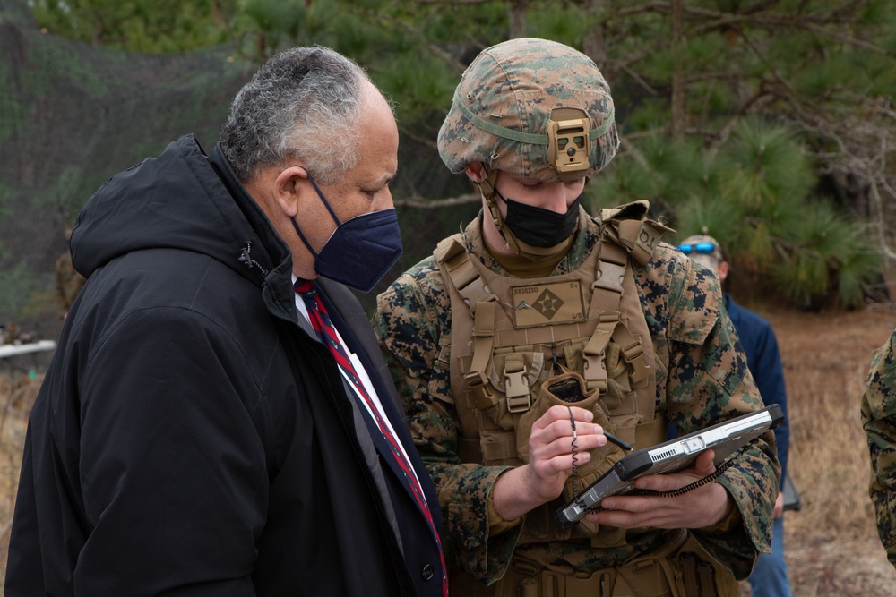 SECNAV visits MCB Camp Lejeune