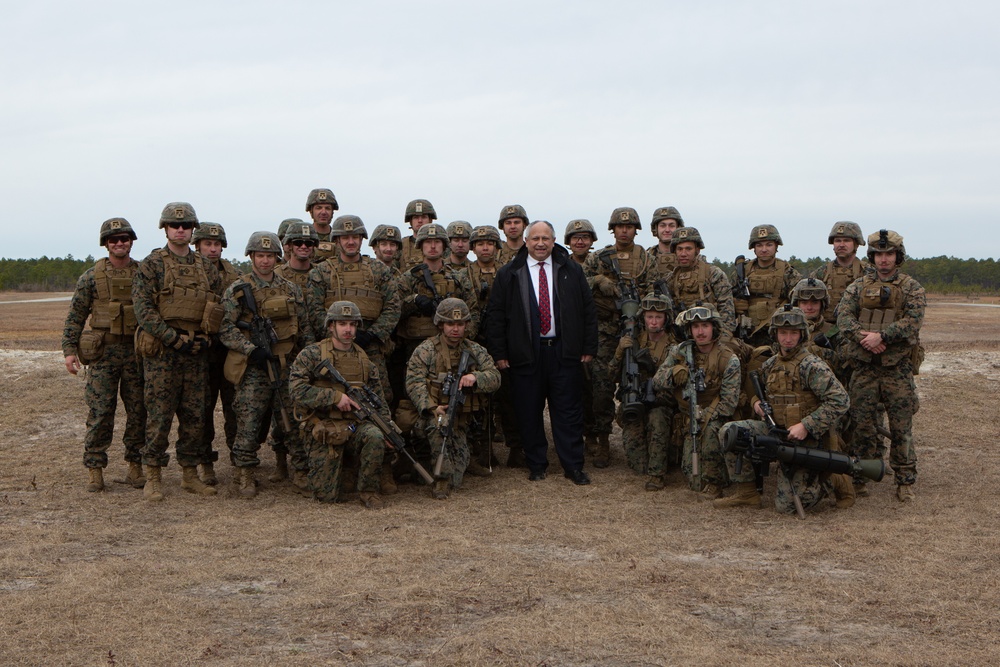 SECNAV visits MCB Camp Lejeune