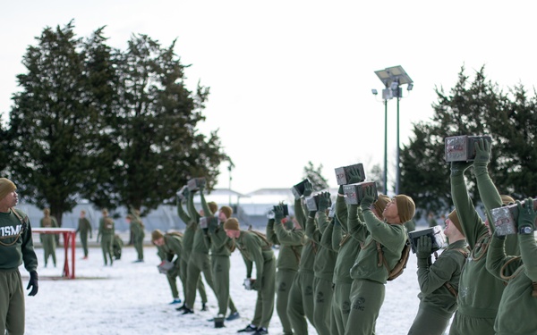 Candidates conduct the Seniors UBD