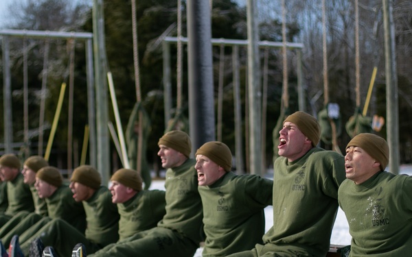 Candidates conduct the Seniors UBD