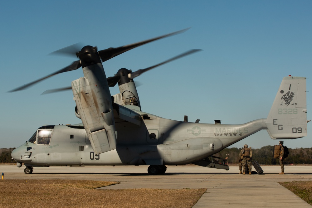 MCAS Beaufort supports Camp Lejeune flight training