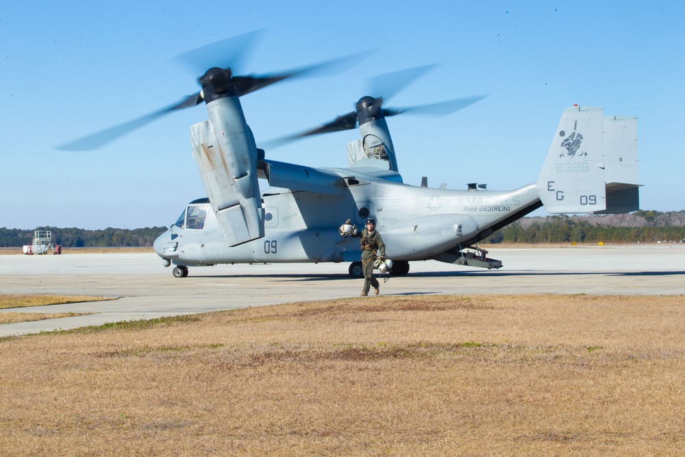 MCAS Beaufort supports Camp Lejeune flight training