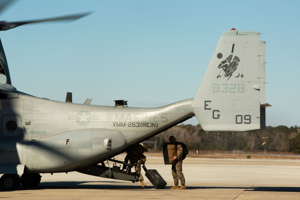 MCAS Beaufort supports Camp Lejeune flight training