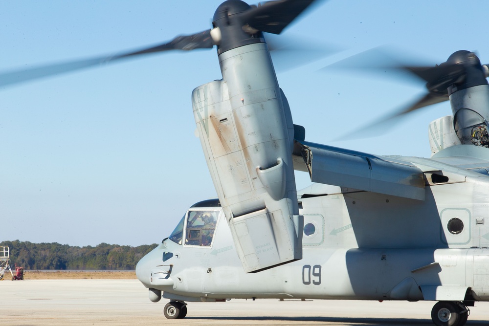 MCAS Beaufort supports Camp Lejeune flight training