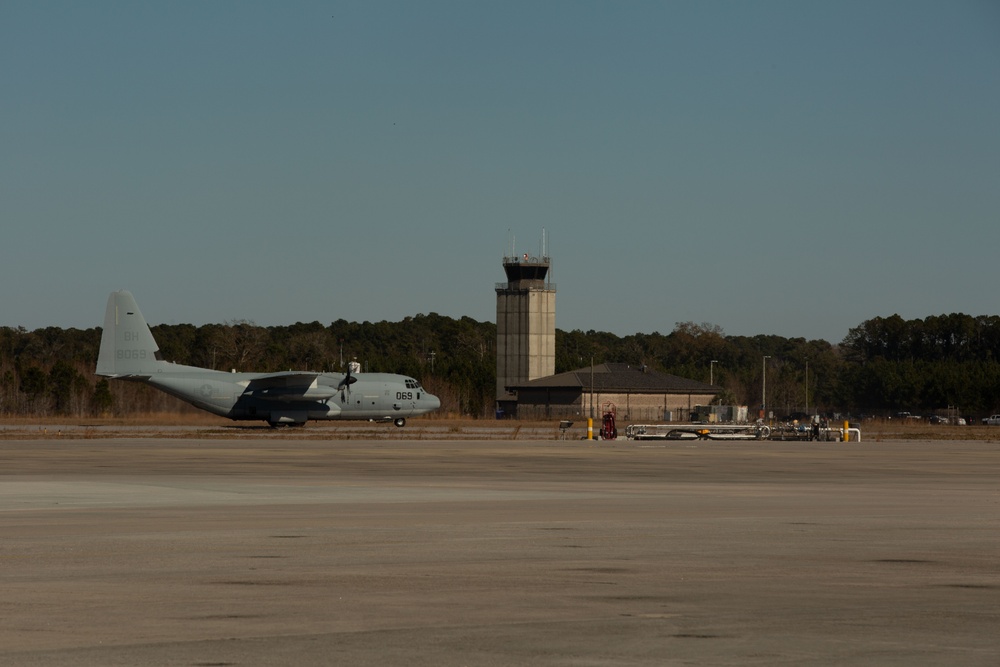 MCAS Beaufort supports Camp Lejeune flight training