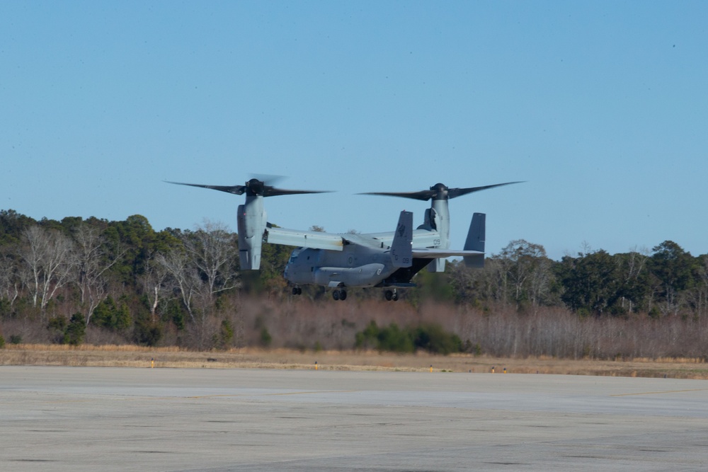 MCAS Beaufort supports Camp Lejeune flight training