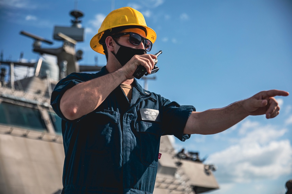 USS Billings Arrives in Colon, Panama