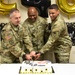 Army birthday cake-cutting