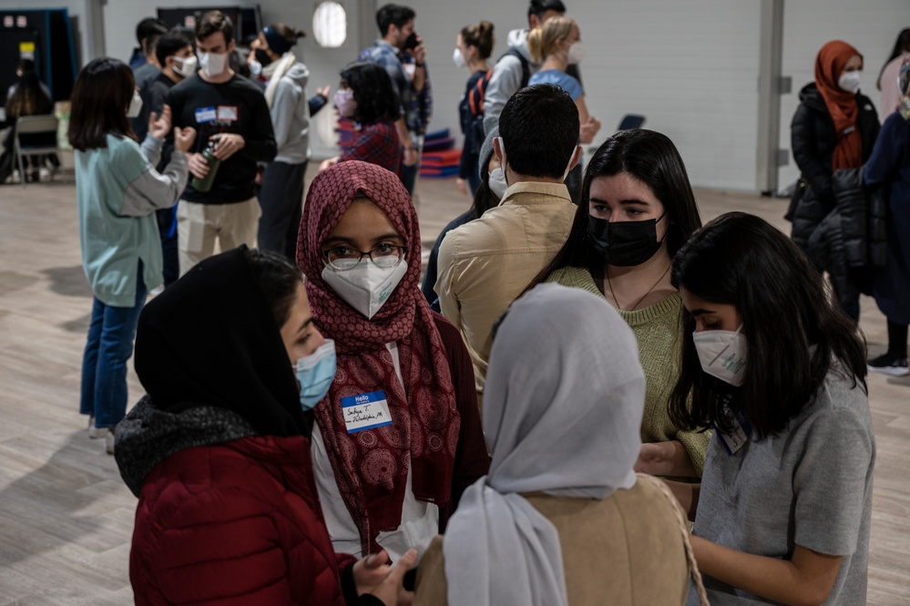 Princeton University students visit Task Force Liberty