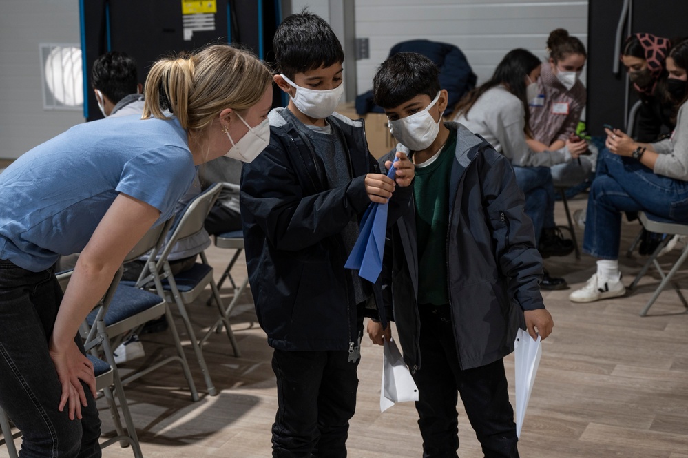 Princeton University students visit Task Force Liberty