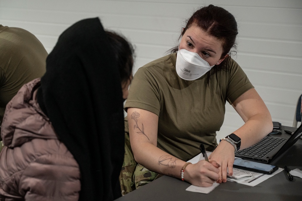 Task Force Liberty conducts employment workshop for guests