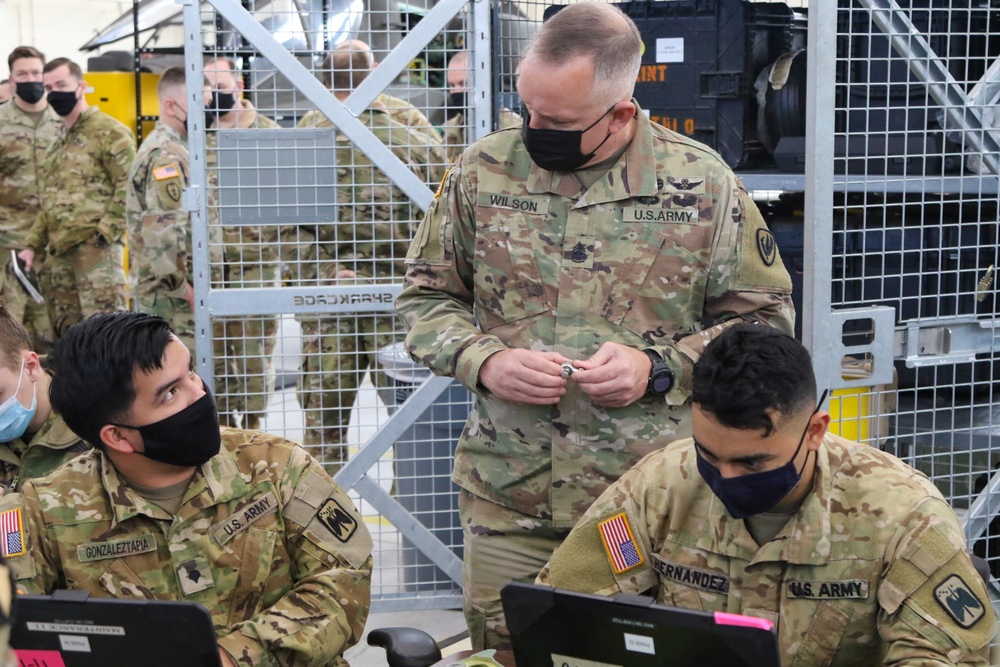 16th CAB Hosts USAACE Command Team