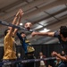 Task Force Liberty guests stay active with volleyball