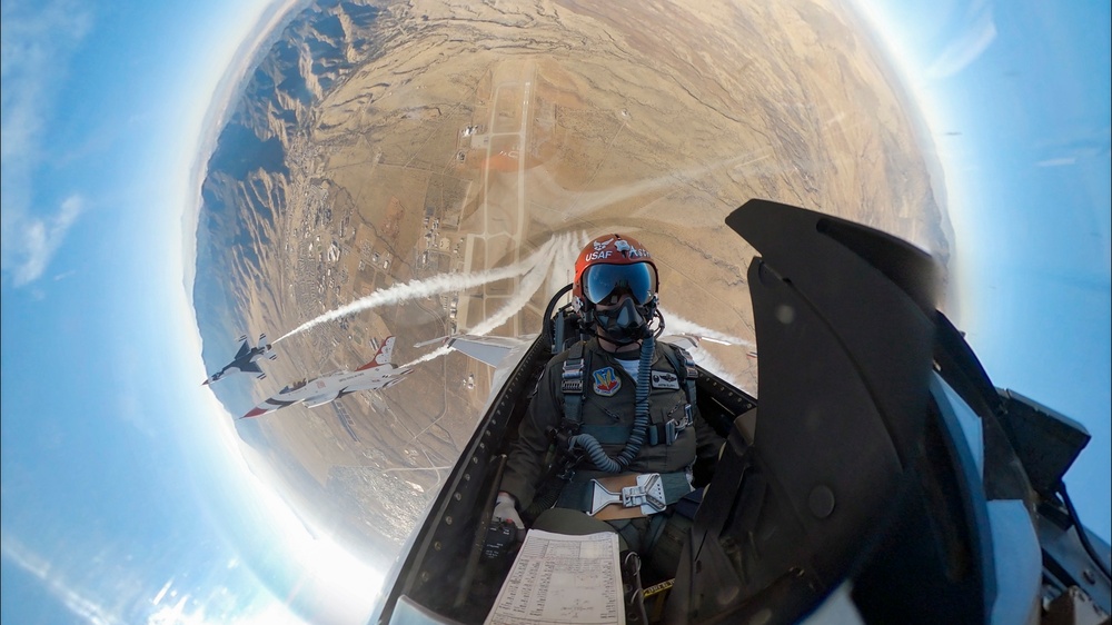 Thunderbirds train over Fort Huachuca