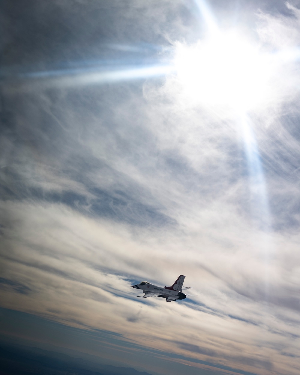 Thunderbirds train over Fort Huachuca