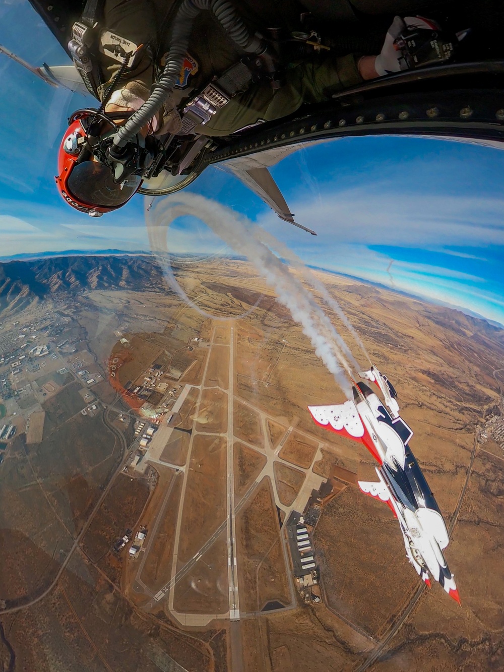 Thunderbirds train over Fort Huachuca