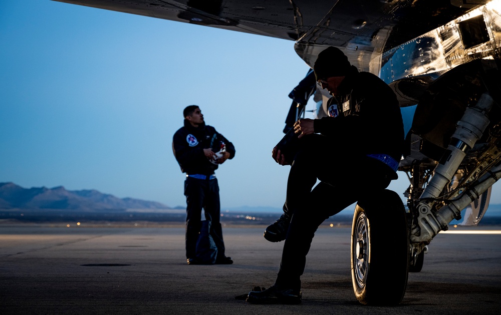 Thunderbirds train over Fort Huachuca