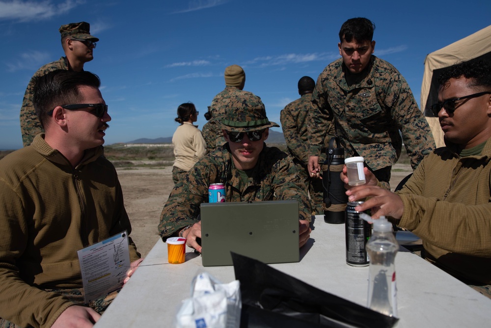 1st Medical Battalion preventive medicine training