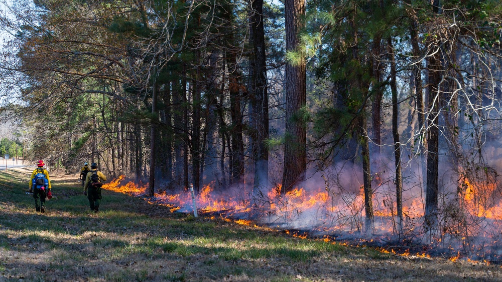 Barksdale fights fire with fire