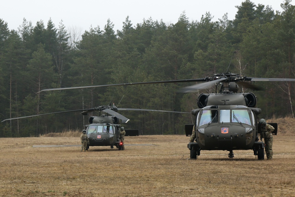 U.S. Army Air Assault Course at Grafenwoehr Training Area