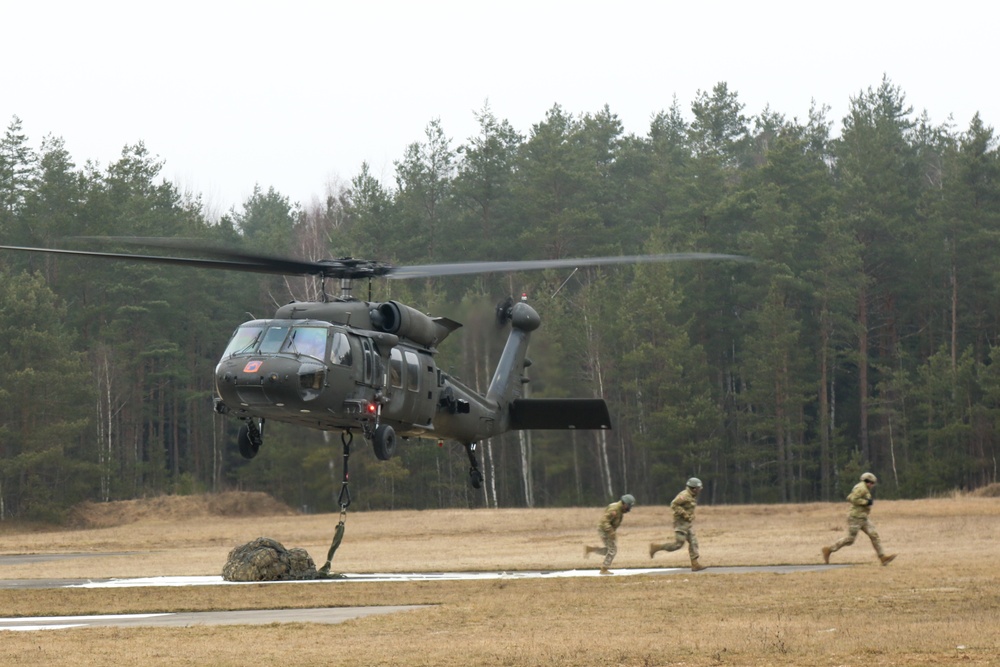 U.S. Army Air Assault Course at Grafenwoehr Training Area