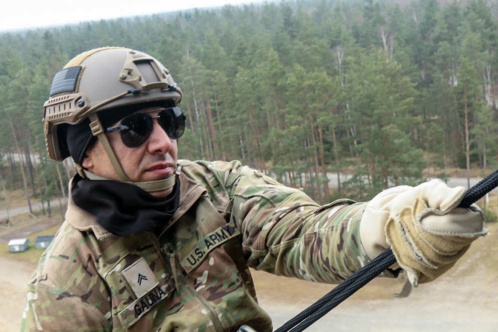 U.S. Army Air Assault Course at Grafenwoehr Training Area