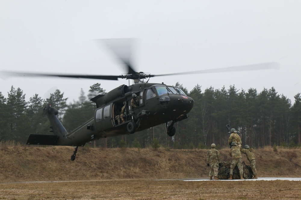 U.S. Army Air Assault Course at Grafenwoehr Training Area