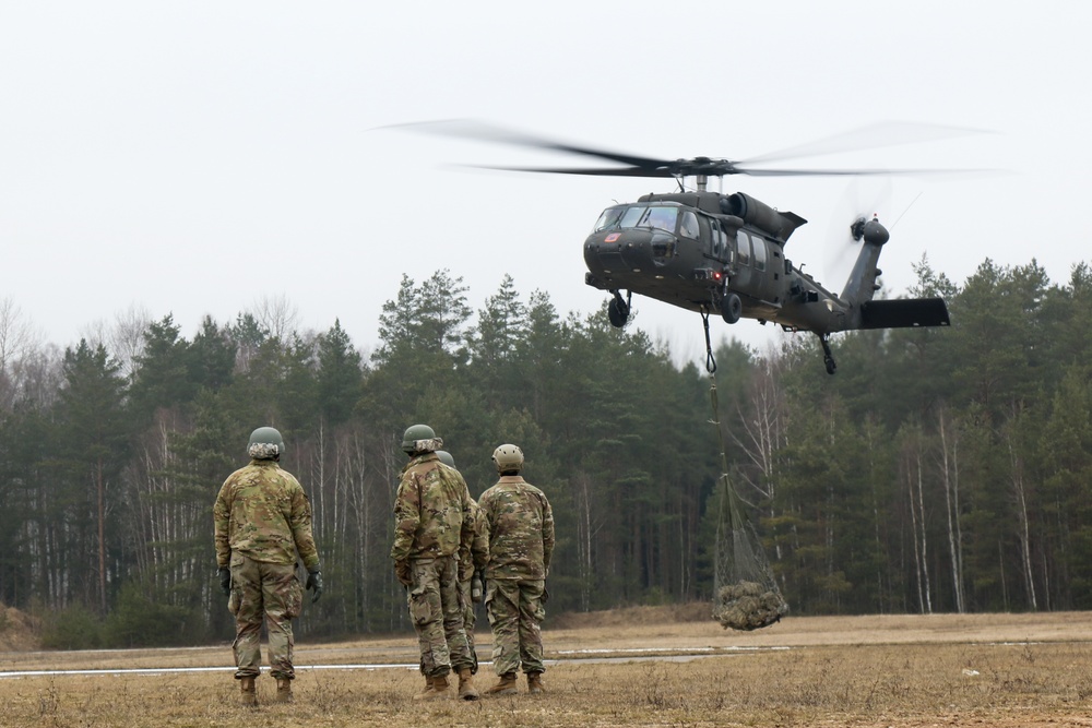 U.S. Army Air Assault Course at Grafenwoehr Training Area