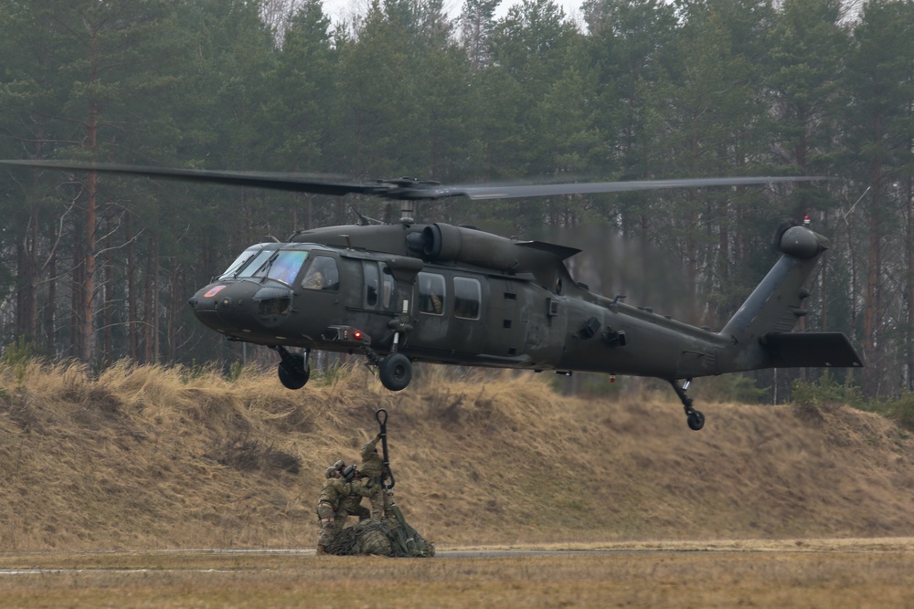 U.S. Army Air Assault Course at Grafenwoehr Training Area