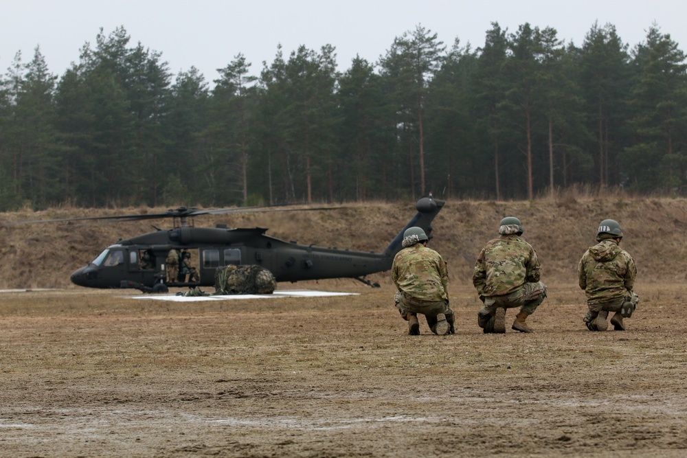 U.S. Army Air Assault Course at Grafenwoehr Training Area