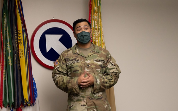 SFC Escobar Promotion Ceremony