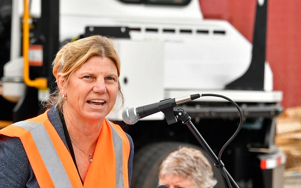 Navy delivers remarks at FedEx press conference about JUA