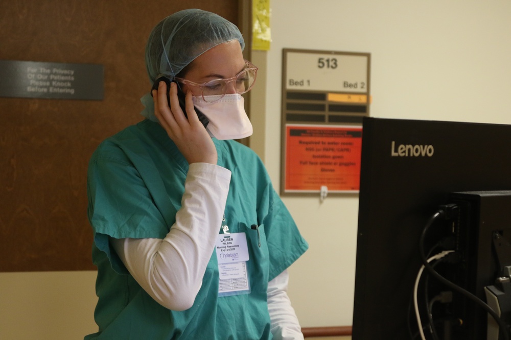 U.S. Navy Medical Team Begins Work at St. Louis’ Christian Hospital