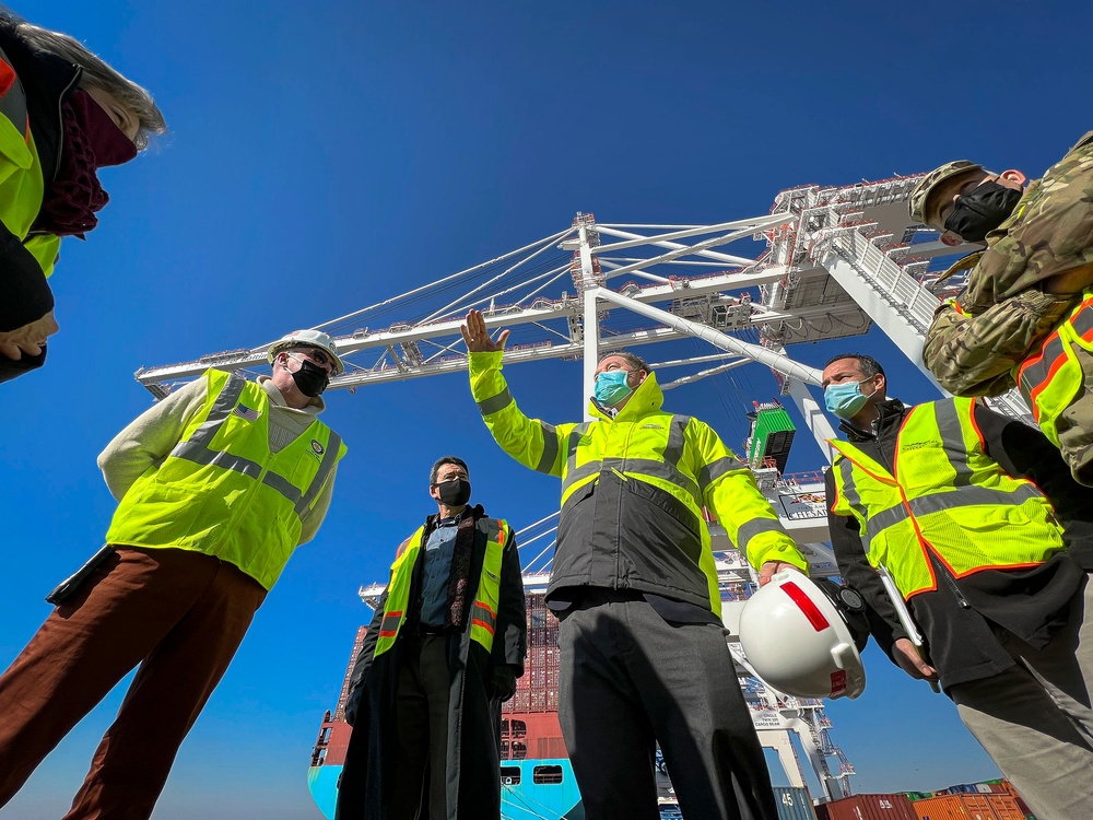 ASA (CW), Chesapeake Bay restoration and protection partners tour Port of Baltimore