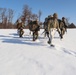 Snowshoeing among critical skills practiced, learned by students in CWOC at Fort McCoy