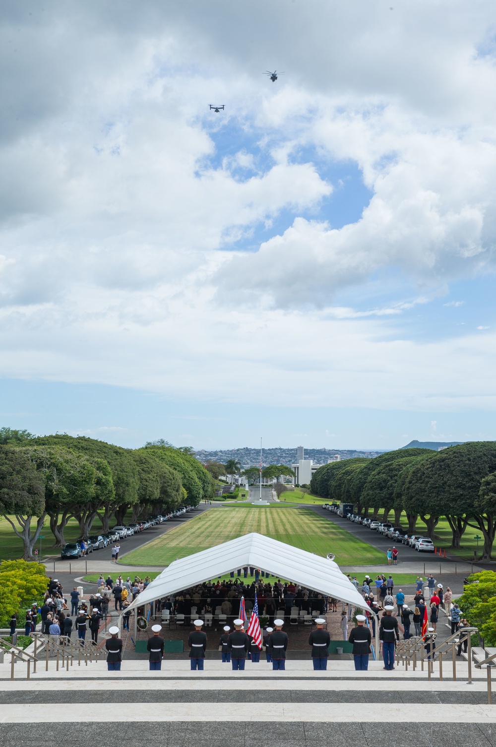 Military honors rendered to late Marine Corps Lieutenant General Henry C. Stackpole III