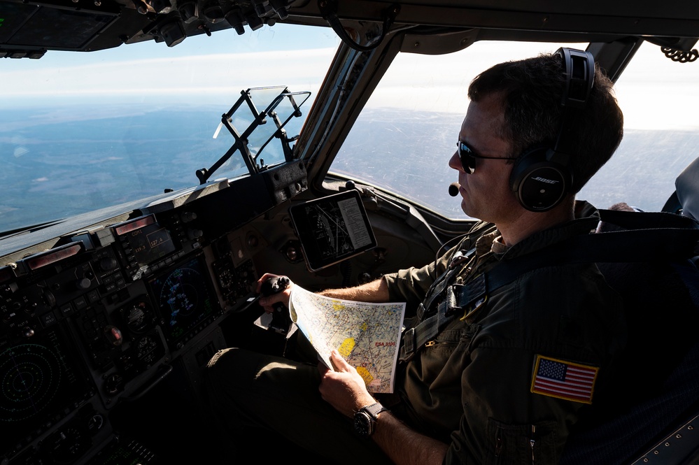 317th Airlift Squadron Conducts Proficiency Sortie